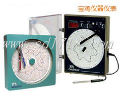 寶雞電子圓圖溫濕度記錄儀