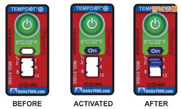 晉城溫度指示標(biāo)簽 累計(jì)上升時(shí)間/溫度的標(biāo)簽