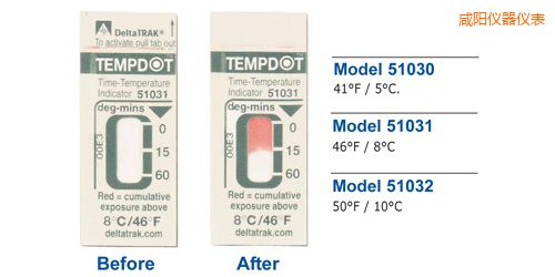 咸陽溫度指示標(biāo)簽 Tempdot 時(shí)間-溫度標(biāo)簽